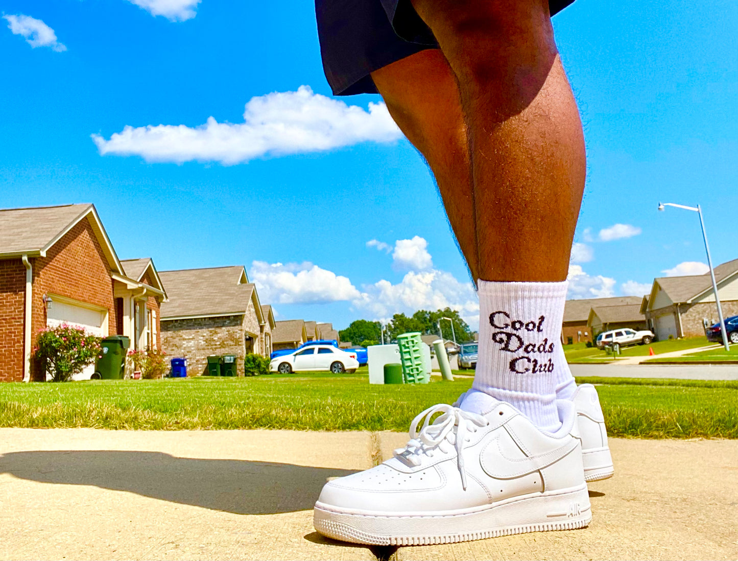 “Cool Dads Club” Socks - White