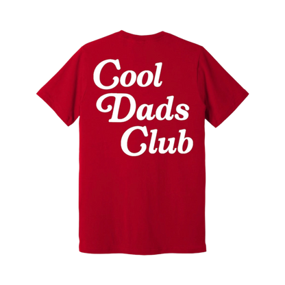 “Cool Dads Club” OG Script T-Shirt - Red