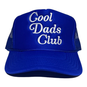 “Cool Dads Club” Trucker Hat - Blue