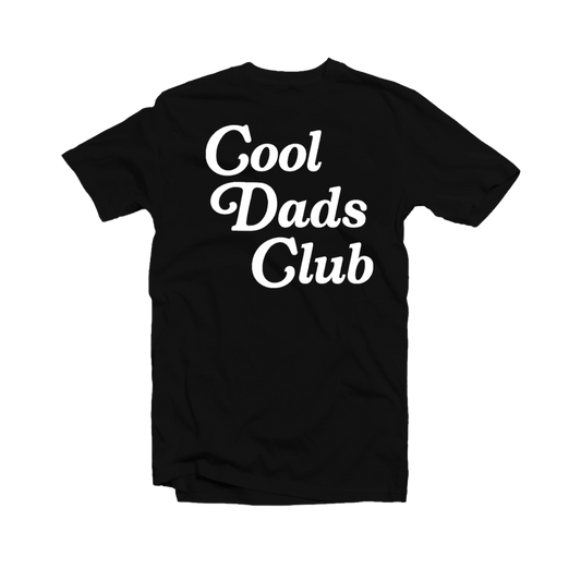 “Cool Dads Club” OG Script T-Shirt - Black