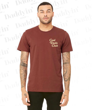 “Cool Dads Club” T-Shirt - Rust