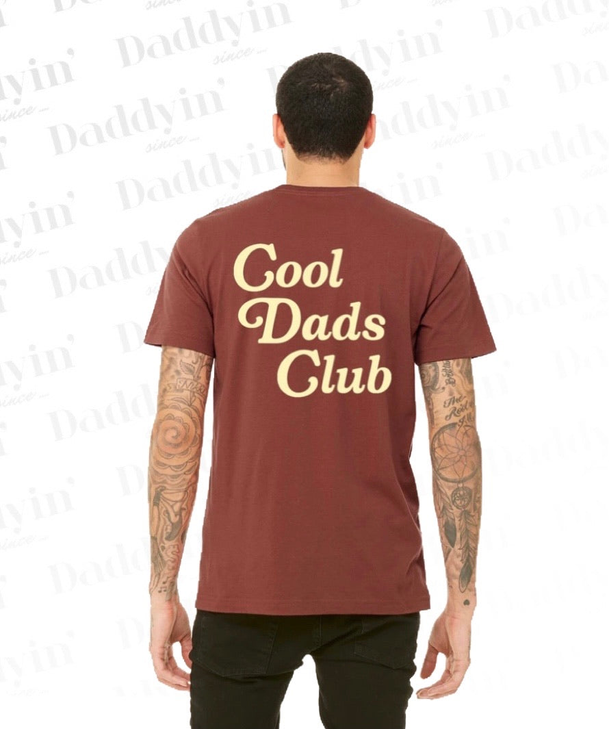 “Cool Dads Club” T-Shirt - Rust
